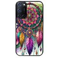 Coque noire taperso pour OPPO Reno 8 LITE avec motif dreamcatcher et mandala protection antichoc personnalisée
