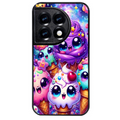 Coque noire taperso pour OnePlus 11 et 12 avec motif anime ice cream kawaii protection antichoc personnalisée