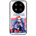 Coque noire taperso pour Magic 7 LITE et PRO avec motif anime casquette personnalise protection antichoc personnalisée