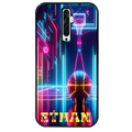 Coque noire taperso pour OPPO Reno 2 et 2Z avec motif basket electro personnalisee protection antichoc personnalisée