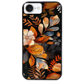 Coque noire taperso pour Iphone 17 17E AIR MAX PRO avec motif fleur automne protection antichoc personnalisée