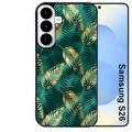 Coque noire taperso pour galaxy S26 et PLUS ULTRA FE avec motif palmier vert protection antichoc personnalisée