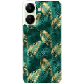 Coque taperso pour POCO C65 4G avec motif palmier vert protection antichoc personnalisée