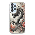 Coque taperso pour Galaxy A13 4G et 5G A23 A53 avec motif dragon japan protection antichoc personnalisée
