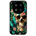 Coque noire taperso pour Magic 7 LITE et PRO avec motif tete de mort skull printemps protection antichoc personnalisée