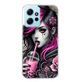 Coque taperso pour Redmi Note 12 4G 5G PRO 4G avec motif anime et gothic boba protection antichoc personnalisée