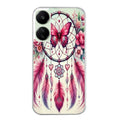 Coque taperso pour POCO C65 4G avec motif dreamcatcher et papillon protection antichoc personnalisée