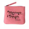Porte monnaie personnalisé marraine d'amour en feutrine en feutrine
