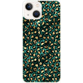 Coque taperso pour Iphone 12 et PRO MINI PRO MAX avec motif leopard vert protection antichoc personnalisée