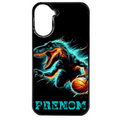 Coque noire taperso pour Redmi A5 4G avec motif basket et dino personnalisee protection antichoc personnalisée