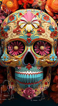 Tête de mort mexicaine 1