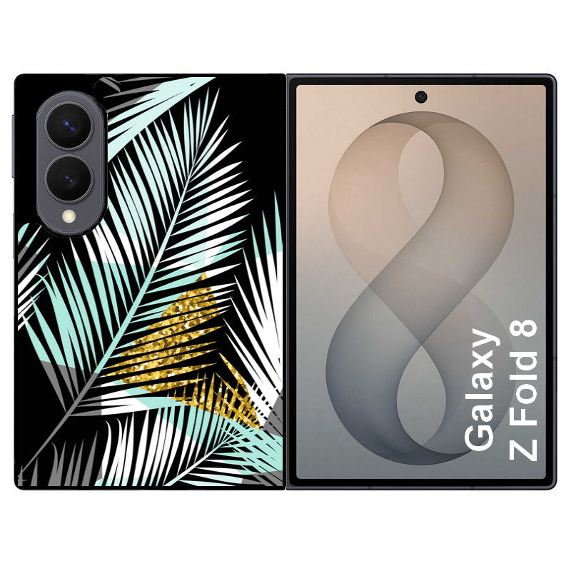 Coque pour Z FOLD 8 palmier noir