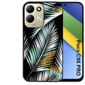 Coque pour POCO C95 PRO palmier noir