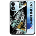 Coque pour Redmi Note 17 et PRO 4G 5G Max palmier noir