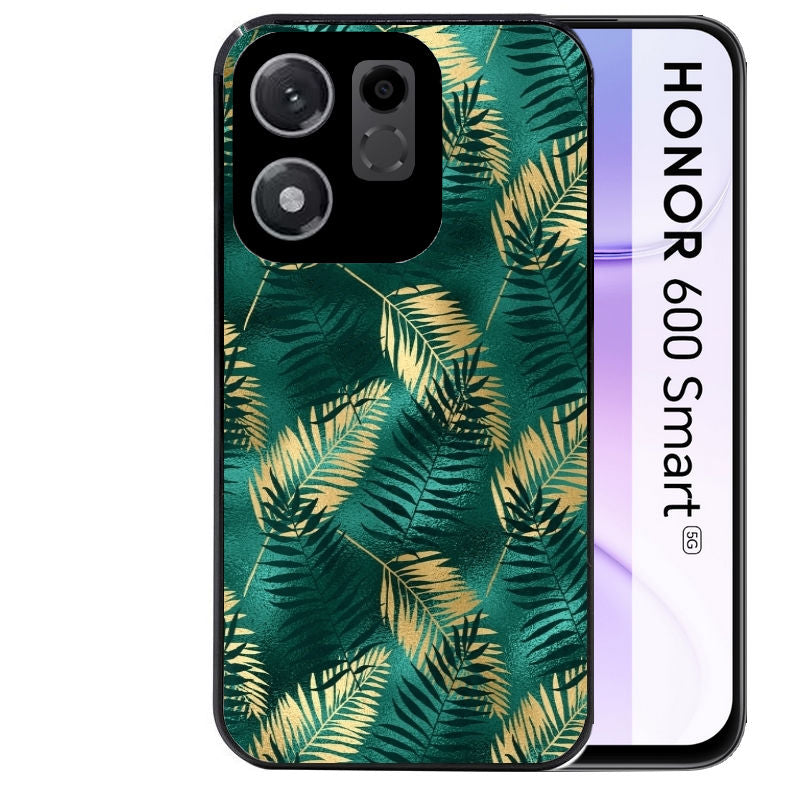Coque pour Honor 600 SMART palmier vert