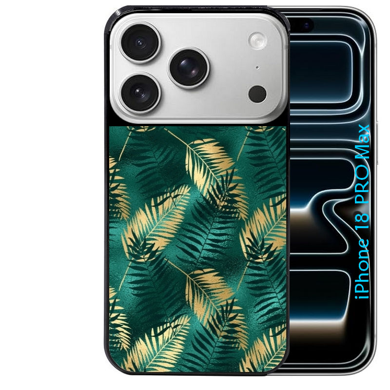 Coque pour Iphone 18 / PRO / PRO MAX / 18E palmier vert