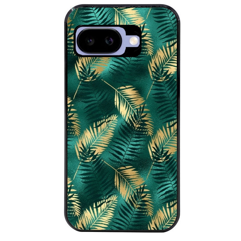 Coque pour Pixel 8A 9A 10A palmier vert