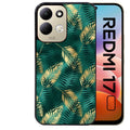 Coque pour Redmi 17 et 17C 4G 5G palmier vert