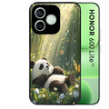 Coque noire pour Honor 600 LITE avec motif panda bambou protection antichoc personnalisée