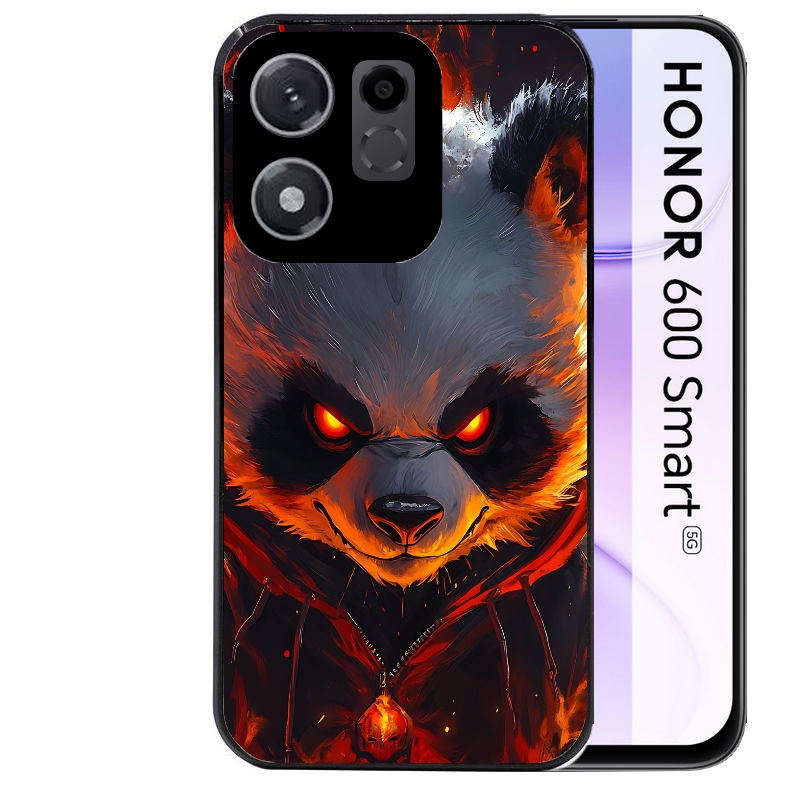 Coque pour Honor 600 SMART panda very angry