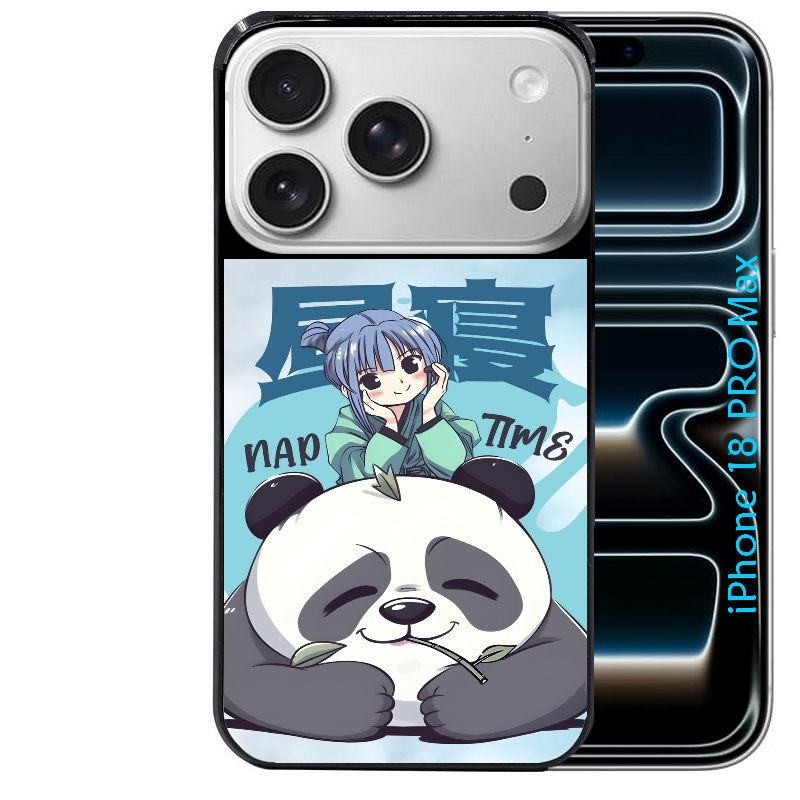 Coque pour Iphone 18 / PRO / PRO MAX / 18E panda anime