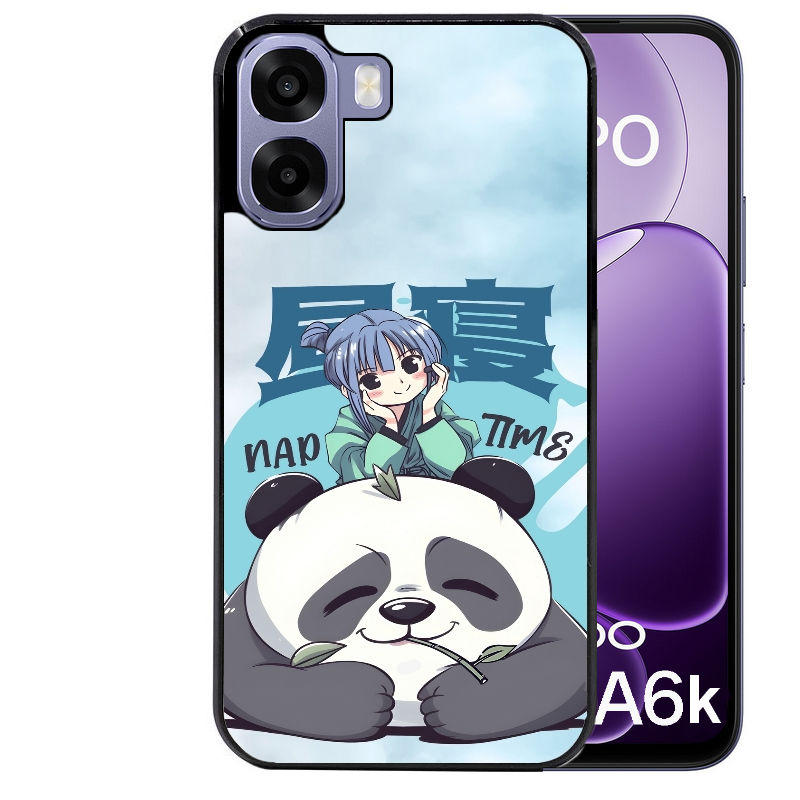Coque pour Oppo A6 A6 A6K panda anime