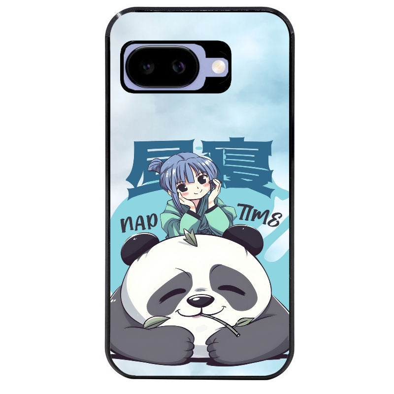 Coque pour Pixel 8A 9A 10A panda anime