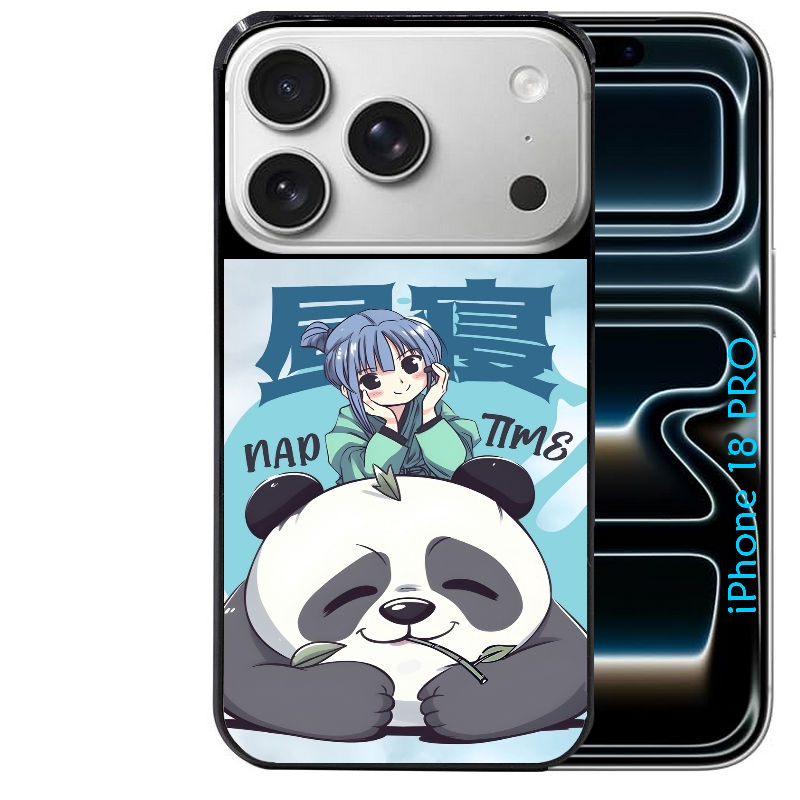 Coque pour Iphone 18 / PRO / PRO MAX / 18E panda anime