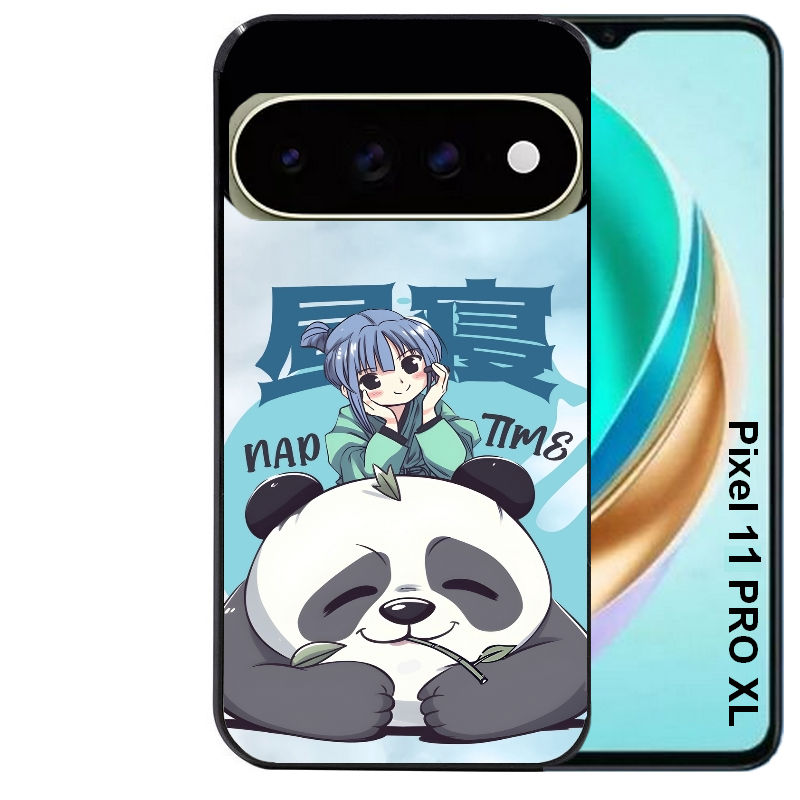 Coque pour Pixel 10 / 11 / PRO / XL panda anime