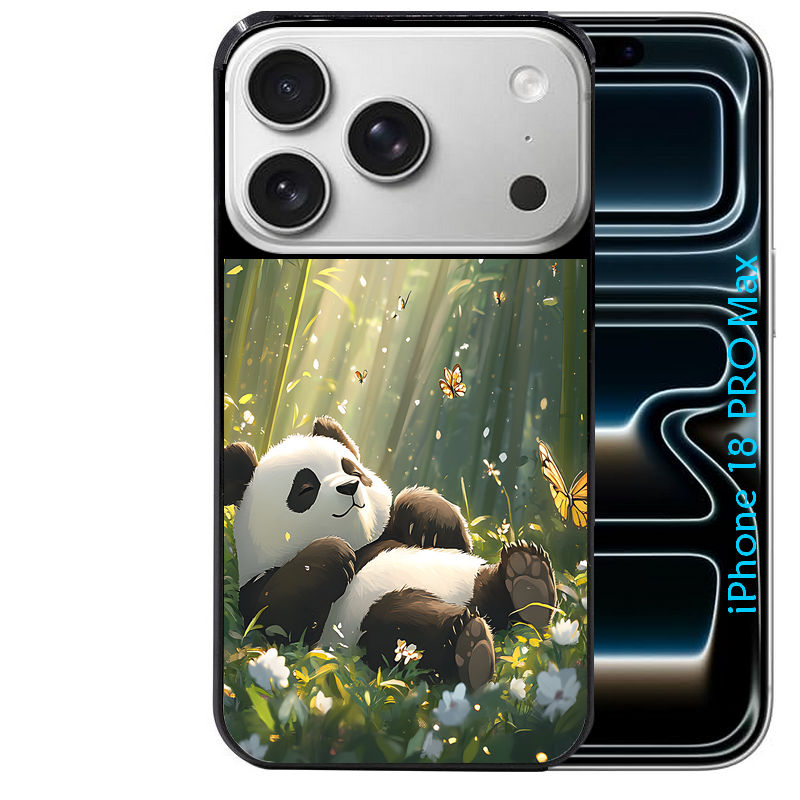 Coque pour Iphone 18 / PRO / PRO MAX / 18E panda bambou