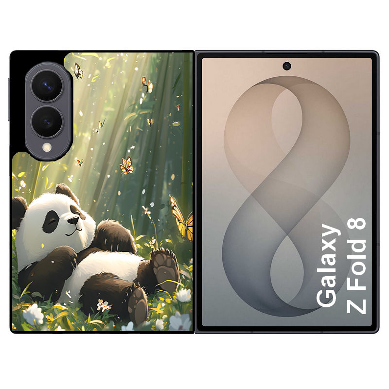 Coque pour Z FOLD 8 panda bambou