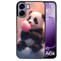 Coque pour Oppo A6 A6 A6K panda bonbon