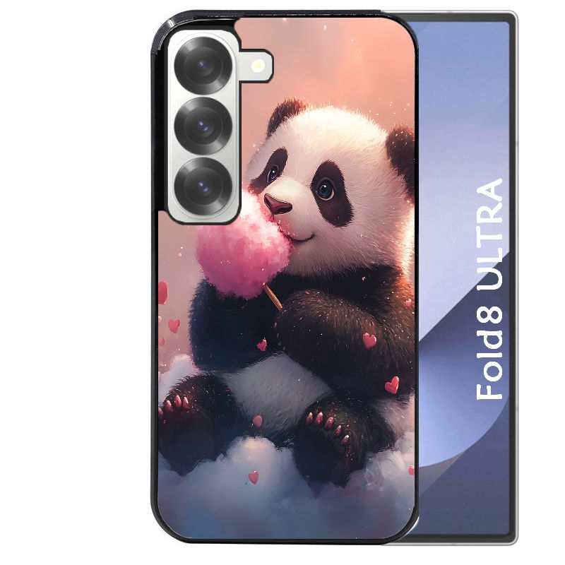 Coque pour Z Fold 8 / ULTRA panda bonbon