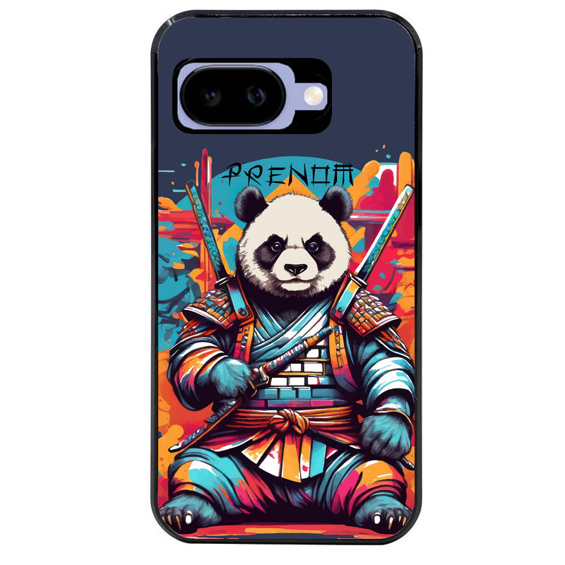 Coque pour Pixel 8A 9A 10A personnalisée panda katana