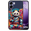 Coque pour Oppo A6 A6 A6K personnalisée panda katana