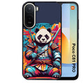 Coque pour POCO C81 PRO personnalisée panda katana