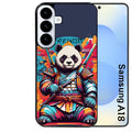 Coque pour Galaxy A08 A18 A28 A38 A58 personnalisée panda katana