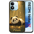 Coque pour Redmi Note 17 et PRO 4G 5G Max personnalisée panda et papillon
