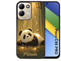 Coque pour POCO C95 PRO personnalisée panda et papillon