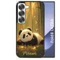 Coque pour Z Fold 8 / ULTRA personnalisée panda et papillon
