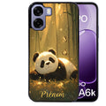 Coque pour Oppo A6 A6 A6K personnalisée panda et papillon