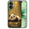 Coque pour Iphone 18 / PRO / PRO MAX / 18E personnalisée panda et papillon