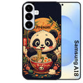 Coque pour Galaxy A08 A18 A28 A38 A58 personnalisée panda et ramen