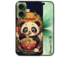Coque pour Iphone 18 / PRO / PRO MAX / 18E personnalisée panda et ramen