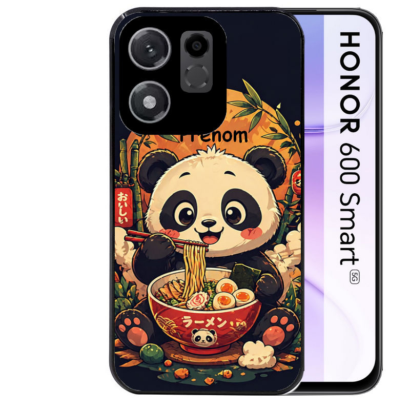 Coque pour Honor 600 SMART personnalisée panda et ramen