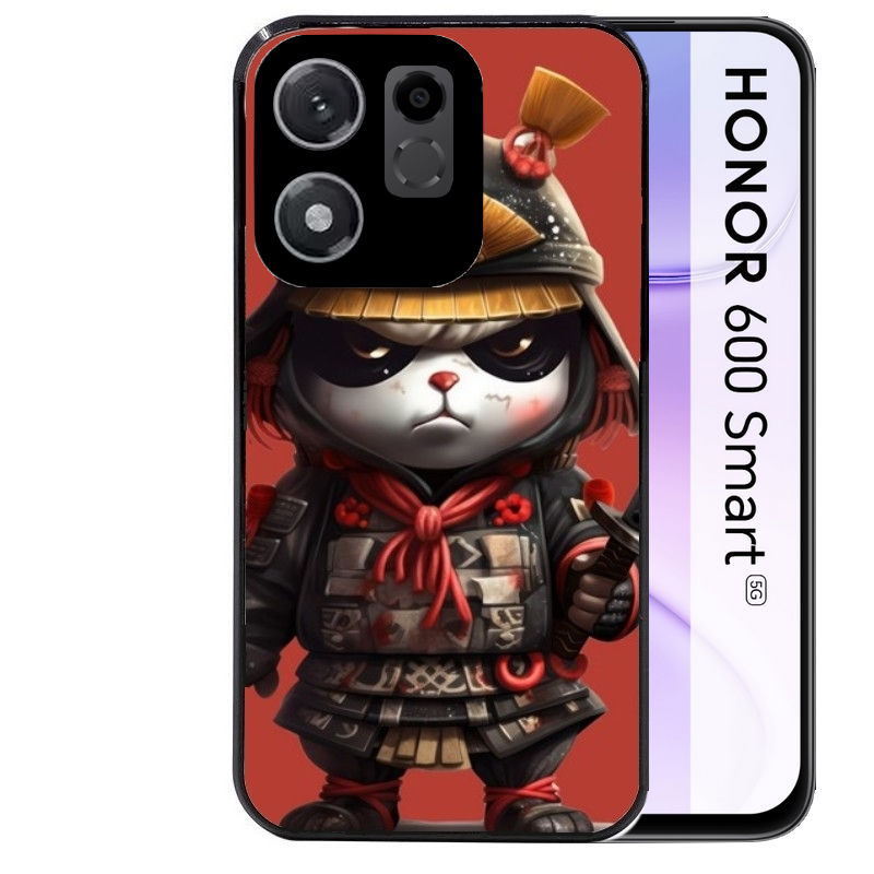 Coque pour Honor 600 SMART panda et samourai