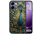 Coque pour Oppo A6 A6 A6K paon bijoux