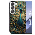 Coque pour Z Fold 8 / ULTRA paon bijoux