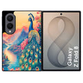 Coque pour Z FOLD 8 paon japan