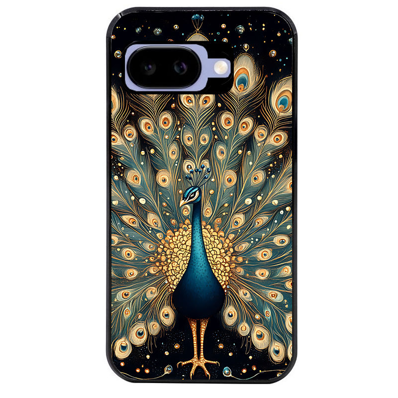 Coque pour Pixel 8A 9A 10A paon mandala